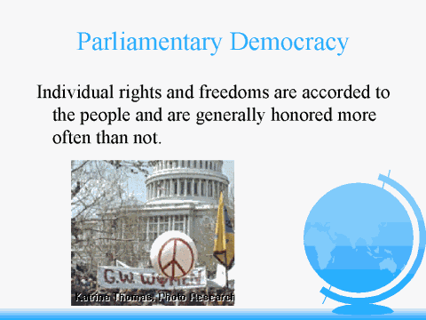 parliamentary democracy