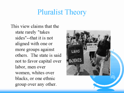 pluralist view of power